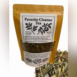 Herbal Support Tea Blend | Traditional Botanical Tea | Black Walnut & Mugwort